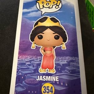 Disney’s Princess Jasmine (red glitter) Funko Pop B&N exclusive